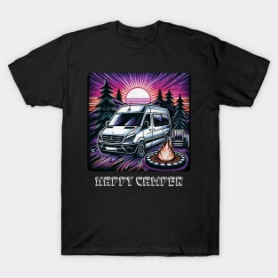 Happy camper sprinter van T-Shirt